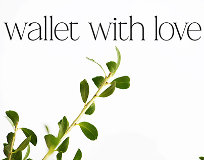 Wallet with love