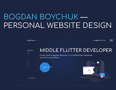BOGDAN BOYCHUK - WEBSITE DESIGN