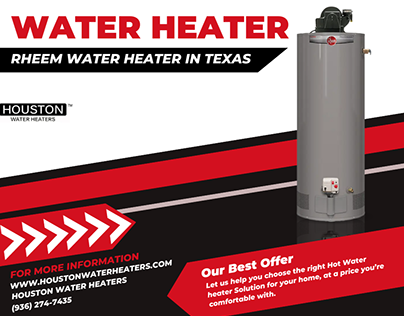 Rheem Water Heater in Sugar Land, TX