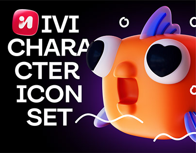 Project thumbnail - IVI CHARACTER ICON SET