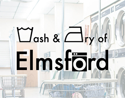 Wash & Dry of Elmsford Branding