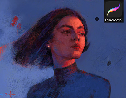 Project thumbnail - "Kate" for Procreate
