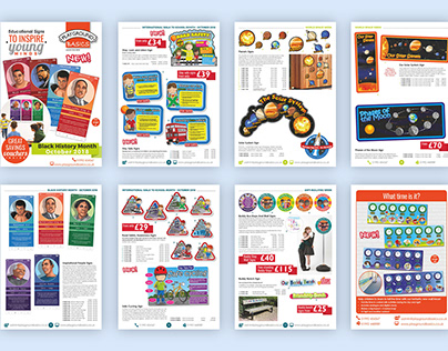 A Colourful Brochure aimed at the Primary School Market