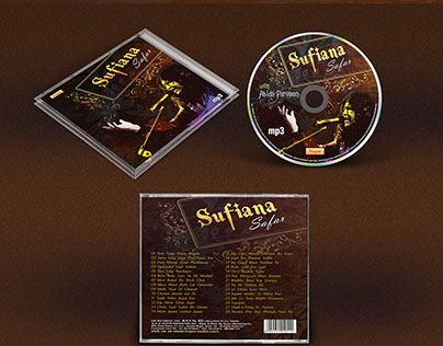 Sufiana Safar with Abida Parveen MP3 CD Cover