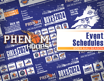 Phenom Hoops 2024 AAU Event Schedules