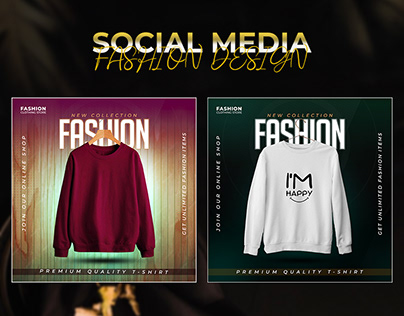 T-shirt- Social Media Fashion Design