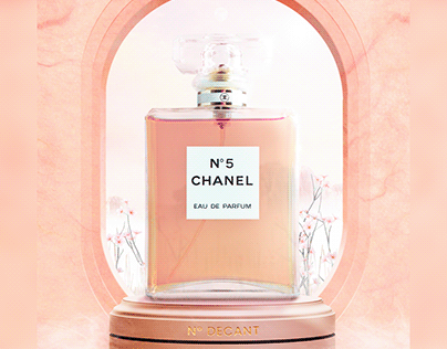 Fotomanipulação - Perfume Nº 5 Chanel