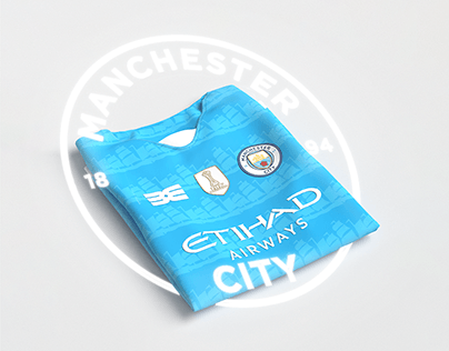 Manchester City home kit concept.