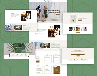 Digital Marketing Agency Homepage Design