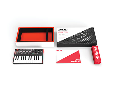 Project thumbnail - Akai Professional package redesign