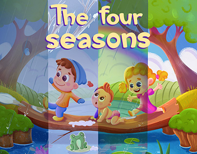Children's book: The four seasons