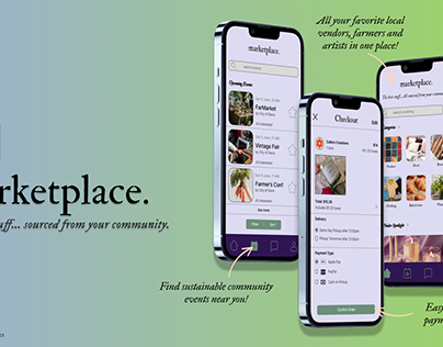 marketplace. App Concept – locally source stuff!