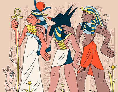 Art History Illustration - Egypt