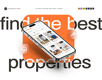 Homekey Properties App | UX UI Design | Native iOS