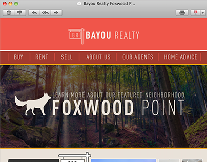 Bayou Realty - Branding