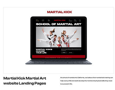 Martial Art School Website