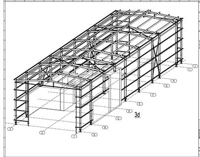STEEL STRUCTURE OF FRAME P60