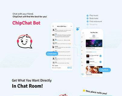 2019 Chit Chat Instant Messenger App UI Design