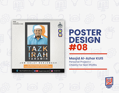 Poster Design #08 | Masjid Al-Azhar KUIS