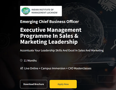Programme In Sales & Marketing Leadership