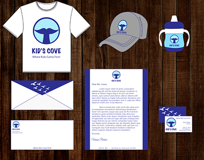 Kid's Cove Identity Package & Collateral