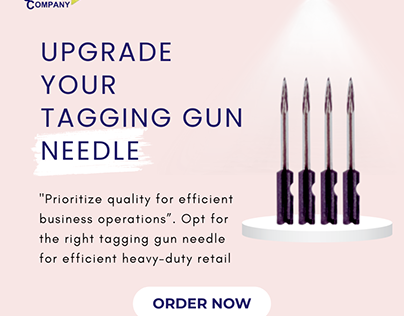 Your tagging gun needs an upgraded needle!