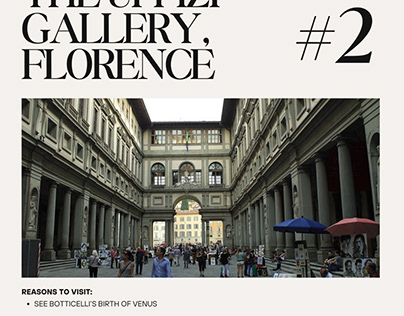 Top Italian Museums #2 - The Uffizi Gallery