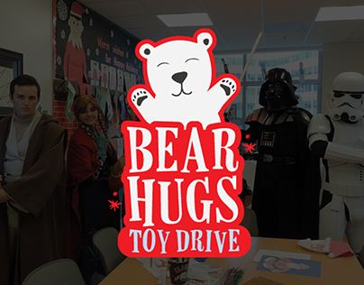 Bear Hugs Toy Drive Logo