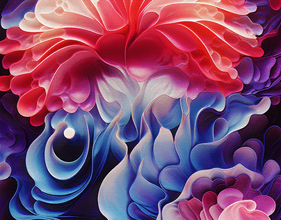 FLORA - Abstract Floral Backgrounds