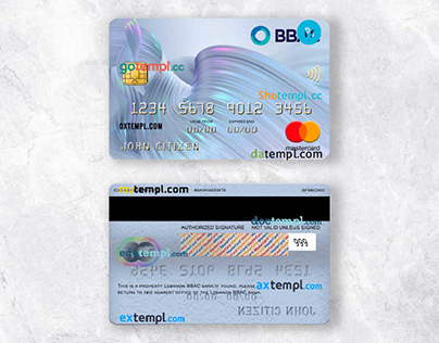 Lebanon BBAC bank mastercard