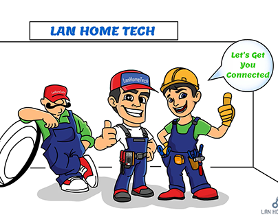 Lan Home Tech Whiteboard Animation