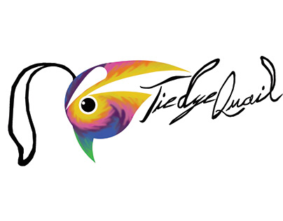Tiedye Quail Logo