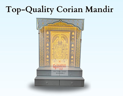 Top-Quality Corian Mandir