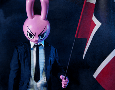 Mad Rabbit : 12" Custom (Under The Moonlight)