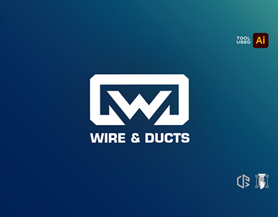 Wire & Ducts Logo and Stationery Design