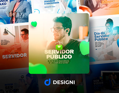 Social Dia do Servidor Público - Coleção Designi