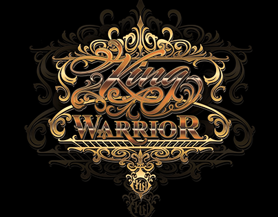 King Warrior Brand Logo - Logo Maker