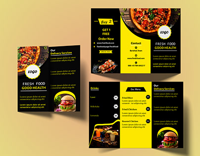 Restaurant Try Fold Brochure