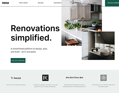 Home Renovation Website