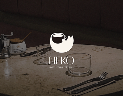 Project thumbnail - NEKO | cat cafe brand identity