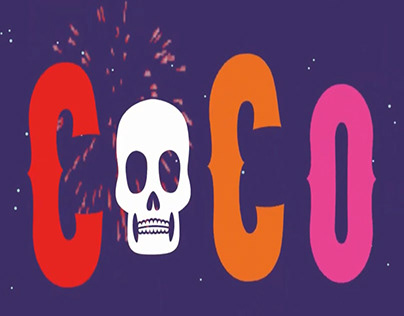 ME1: Rediseño de títulos de la película Coco (FADU)
