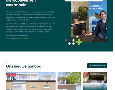 Website ontwerp voor https://negenplusmakelaars.nl/