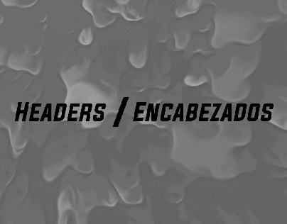 Headers / Cabeceras