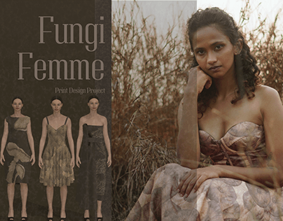 Fungi Femme: Print Design Project