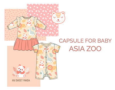 capsule for baby Azia Zoo - baby clothing collection