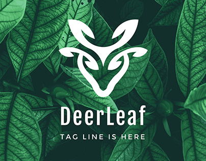 Logo Deer Leaf