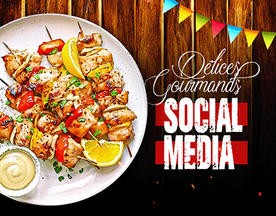 DELICES GOURMANDS - SOCIAL MEDIA POST