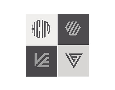 Minimalistic Logo Designs - inspired by Graphic Hunters