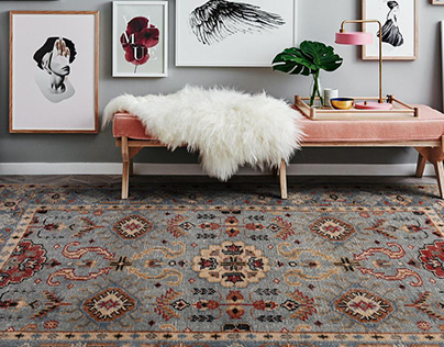 Home Decor with Rugs and Poufs for Smaller Areas