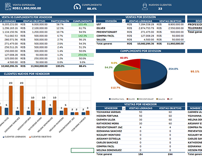Excel - Análisis de venta y clientes